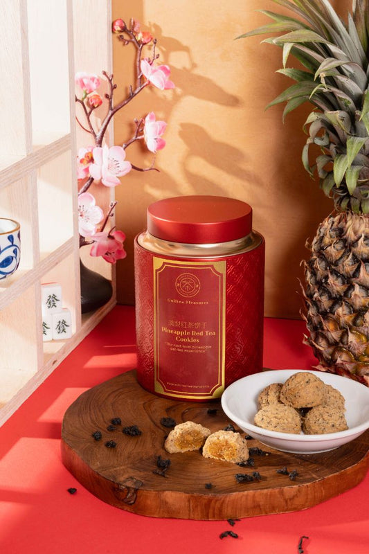 Pineapple Red Tea Cookies