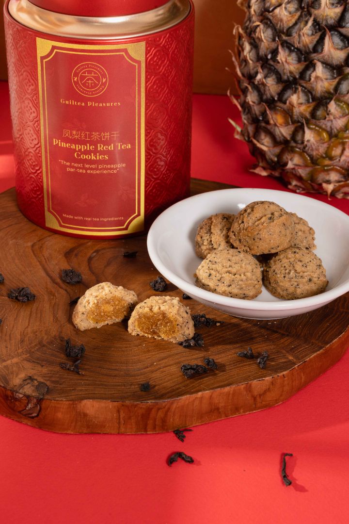 Pineapple Red Tea Cookies