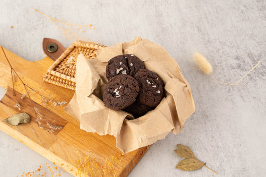 Dark Chocolate Sea Salt Cookies